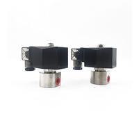 Elettrovalvola for Acqua ad Alta Pressione normalmente Chiusa in Acciaio Inossidabile 304 220 V CC 12 V/24 V orifizio 1,2 mm/2 mm 200 bar/100 Bar 1 pz.(Dc12v-1.2mm 200bar,1/8inch)