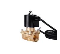 Elettrovalvola for fontana in ottone normalmente chiusa/aperta IP68 da 3/4" DN20, 110 V, 24 V, 12 V, 24 V, for uso subacqueo(VITON-SEAL_24VDC_NC)