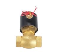 Elettrovalvola for vapore ad alta temperatura in ottone/acciaio inossidabile a 2 posizioni a 2 vie US 08/10/15/20/25/35/40/50 N/C AC220V DC24V(US-25,AC 110V_BRASS)