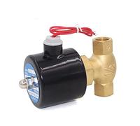 Elettrovalvola for vapore in ottone ad alta temperatura DN25, 2 posizioni, 2 vie, N/C, 24 V CC, 220 V CA, PTFE US-25, 1 pezzo(240V)