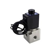 Elettrovalvola for vuoto Serie 3V3 3V308 3V3-08 220 V 110 V 24 V 12 V 3 porte 2 posizioni Tipo passacavo Normalmente chiuso/aperto(3V3-08-NC (grommet),AC 220V)