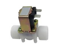 Elettrovalvola G3/4 12V 24V 220V Elettrovalvola Deviatore Acqua Dispositivo Normalmente Chiuso Tipo PP Pressostato(Waterproof cover)