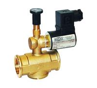 Elettrovalvola gas manuale aperta per riarmo dn15-1/2"ff pe 6bar m16/rmo na