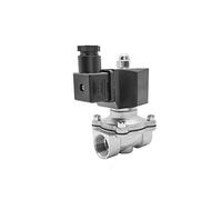 Elettrovalvola impermeabile in acciaio inossidabile da 3/4" DN20 Elettrovalvola normalmente chiusa 24 V 12 V 220 V 110 V(G-110vac-nbr-seal)