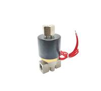 Elettrovalvola in acciaio inossidabile 1/8 "1/4" DN8 Elettrovalvola in acciaio inossidabile normalmente chiusa/aperta 110 V 220 V 12 V 24 V Rapido e sensibile(1/8",120VAC)