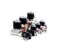 Elettrovalvola in acciaio inossidabile 304 2S Valvola dell'acqua 2W200-20 Valvola del gas di controllo 2W250-25B AC220V 2W500B-50 DC12V 2W400-40B AC220V(2w350-35b Ac220v)