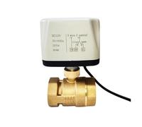 Elettrovalvola in ottone a 2 vie 220V 3 fili DN32 con attuatore da 8Nm