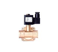 Elettrovalvola in ottone ad alta pressione normalmente chiusa con filettatura G da 1" 16 bar 110 V 24 V 12 V 24 V(G-240VAC-VITON-SEAL)