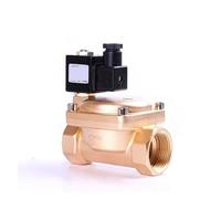 Elettrovalvola in ottone ad alta pressione normalmente chiusa da 1-1/2" G femmina 16 bar 110 V 24 12(G-120VAC-NBR-SEAL)