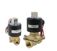 Elettrovalvola in ottone aperta 2WK AC220V/DC24V Valvola for acqua 1/2 1/4 1/8 3/8 1 pollice/1,2 pollici/2 pollici(400-40 AC220V)