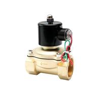 Elettrovalvola in ottone da 1'', 220 V CA, elettrovalvola normalmente chiusa for gas(G-220VAC-NBR-SEAL)