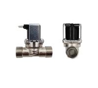 Elettrovalvola in ottone DC 12V DN15 G1/2 normalmente chiusa con interruttore di ingresso con filtro 1 pz