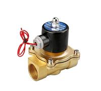 Elettrovalvola in ottone DN15 DN20 DN25 normalmente chiusa pneumatica for acqua olio aria 12V 24V 220V(DC24V,1 Inch)