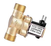 Elettrovalvola in ottone G1/2'' N/C 12v 24v 220v G3/4'' Flussostato di ingresso aria acqua for valvola scaldabagno solare(3/4",24V)