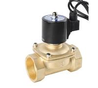 Elettrovalvola in ottone impermeabile da 2" normalmente chiusa, elettrovalvole for fontane subacquee 220 V 110 V 24 V 12 V 24 V(Bsp-110vac-viton-seal,2 Inch)