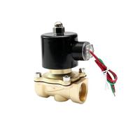 Elettrovalvola in ottone normalmente chiusa ad alta temperatura da 3/4 pollici 220 V CA 24 V CC 12 V CC Elettrovalvola DN20 con guarnizione in vetro 1 pz(BSP_36VAC)