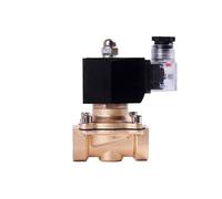 Elettrovalvola in ottone normalmente chiusa da 1/2" Serie 2T Gas di petrolio liquefatto Gas naturale DN15 Valvole di commutazione for acqua 220 V 24 V 12 V(BSP-380VAC)