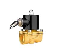 Elettrovalvola in ottone normalmente chiusa da 24 V 1/4"" 3/8"" 1/2"" 3/4"" 1"" pneumatica for valvola di ritegno for acqua, olio, elio e gas(Dn8)