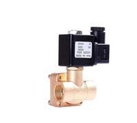 Elettrovalvola in ottone normalmente chiusa da 3/4 pollici 12VDC 24VDC 220VAC 110VAC con pressione massima di 16 bar 1 pezzo(0927300-VITON,BSP_220VAC)