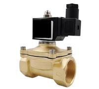 Elettrovalvola in ottone normalmente chiusa da 3/8" 1/2" 3/4" 1" DN10 DN15 DN20 12V/220V for acqua e olio 65(DN10,AC220V)