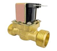 Elettrovalvola in ottone normalmente chiusa G3/4 "AC 110/220V DC 5/12/24V for il controllo dell'acqua Valvole for acqua a commutazione magnetica(BSP_DC 24V)