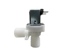 Elettrovalvola in plastica DN15 1/2" 12V 24V 220V, normalmente aperta e normalmente chiusa, valvola ad angolo retto for lavatrice e fontanella(12V_CLOSED)