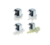 Elettrovalvola in plastica elettrica - 12 V/24 V/110 V normalmente chiusa, attacco maschio/femmina for tubo da 1/4", 3/8", 1/2", 12 mm(1PC 12mm-3I4 Male,DC 24V)