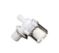 Elettrovalvola in plastica NC/NO for ingresso acqua for distributore d'acqua, filettatura maschio da 1/2", uscita tubo da 12 mm, pagoda AC/DC 220 V 24 V 12 V(Non-pressure,12V_OPEN)