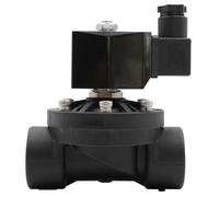 Elettrovalvola in plastica normalmente chiusa o aperta, valvole for acqua DN15 DN20 DN25 DN32 DN40 DN50, CA 110 V 220 DC12 24, filettatura G NPT(1/2",AC 24V_NORMALLY OPEN)