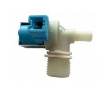 Elettrovalvola lavatrice semplice 90° faston ad incastro 1462030006 Originale
