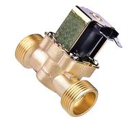 Elettrovalvola magnetica a solenoide elettrico in ottone normalmente chiusa 24V da 3/4"per controllo acqua