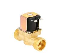 Elettrovalvola magnetica elettrica CC 12V - Valvola in ottone normalmente chiusa G3/4 for il controllo dell'acqua