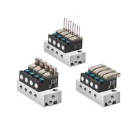 Elettrovalvola miniatura a due posizioni e tre vie, valvola aria da 10 mm, valvola for vuoto da 30 Hz, 24 V, 12 V, 6 V, tipo GML(L type 6mm DC12V)