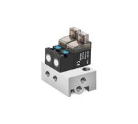 Elettrovalvola Miniaturizzata Ad Alta Frequenza A 2 Vie E 2 Posizioni, Valvola Aria Da 10 Mm, Valvola Di Controllo 30 Hz, 24 V, 12 V, 6 V, Vuoto(L-2 Stations 6mm,DC24V)