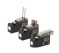 Elettrovalvola miniaturizzata ad Alta frequenza, valvola 'Aria da 10 mm, valvola di Controllo a Tre Vie a Due Posizioni da 30 Hz, valvola del Vuoto 24V12V 6V(L Type DC24V)