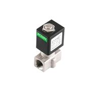 Elettrovalvola miniaturizzata in acciaio inossidabile Elettrovalvola a 2 punti G1/4 olio acqua aria AC220V DN3