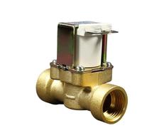Elettrovalvola motorizzata da 1/2" in ottone a 2 vie DN15, resistenza alle alte temperature 100℃ for valvola for scaldabagno solare 12V 24V 220V(DC12V_NC)