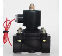 Elettrovalvola motorizzata in plastica DN8-DN50 AC220V DC24V DC12V normalmente chiusa for acqua olio aria(AC220V,DN25)