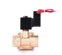 Elettrovalvola non calda ad alta pressione in ottone da 1 pollice 110V 24V 12V 24v normalmente chiuso (NPT-24VDC-VITON-SEAL)