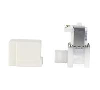 Elettrovalvola normalmente aperta da 1/2 pollice DC 12V - Valvola elettromagnetica in ABS e acciaio inossidabile compatibile con scaldacqua solari - Pressione nominale 1,2 Mpa - (DC24V)