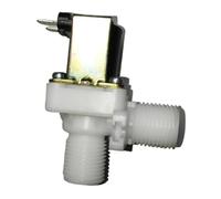 Elettrovalvola normalmente aperta Materiale POM verticale G1/2 filettatura esterna DC12/24V/36V for pressione depuratore acqua 0,02-0,8Mpa(1/2",12V)