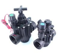 Elettrovalvola normalmente chiusa da 1-1/2" 2" for acqua 220V 12V 24V, valvola in nylon for irrigazione di giardini agricoli e paesaggi.(1-1/2",DC Latching(9-12V))