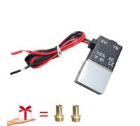 Elettrovalvola Normalmente Chiusa Da 1/8" 12 V 24 V 110 V 220 V Compressore Pneumatico Alluminio Tensione Ottone Connettore Pagoda 4/6/8/10/12 Mm(12mm,DC 24V)