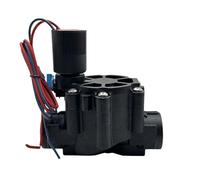 Elettrovalvola normalmente chiusa da 3/8" 1/2" 3/4" 1" for acqua 220V 12V 24V, valvola in nylon for irrigazione di giardini agricoli e paesaggi.(1/2",24VDC)