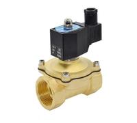 Elettrovalvola normalmente chiusa impermeabile IP65 da 1/2" 3/4'' 1'' 1-1/4'' 2'' Elettrovalvola elettrica in ottone da 220 V 110 V 24 V 12 V(1",240VAC)