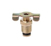 Elettrovalvola, NPT 1/4 3/8 "" 1/2 '' in ottone massiccio Compressore Serbatoio d'aria Port elemento di scarico 3pcs Valve 53CA, Costruzione solida(3/8")