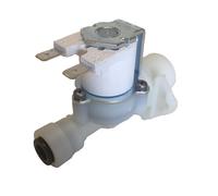Elettrovalvola nylon 1 via 180° IN 3/4"M OUT JG 8 mm 24V AC Osmosi RPE