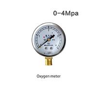 Elettrovalvola, Ossigeno/acetilene/propano/azoto Misuratore di portata di gas flussometro Dial Manometro Manometro riduttore di pressione Weld, Costruzione solida(Oxygen 0 4Mpa)