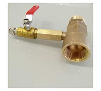 elettrovalvola, Ottone Rame valvole a sfera con 1/4" Controllare il valore di sola andata proporzionale Schiuma Liquido Mixer for antincendio spegnere Box Accessori