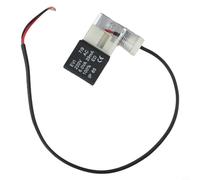 Elettrovalvola per compressore d'aria, valvola di ritegno di scarico normalmente aperta con scarico Power-Off, Mute Oil- Design, Corpo in alluminio pressofuso, Bobina 220V con indicatore luminoso